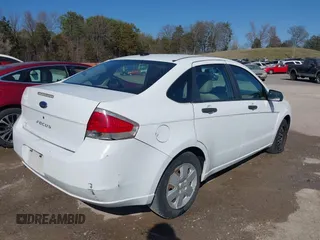 2008 Ford Focus S with VIN 1FAHP34N18W287160, listed as a IAAI auction lot 41783852 with 134,986 mi miles. Bid and sale history available at carsss.com. Image 4.