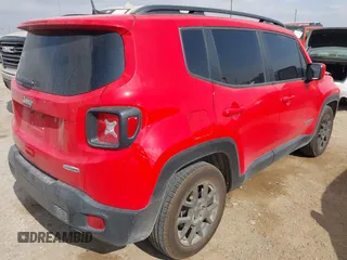 2020 Jeep Renegade Altitude with VIN ZACNJAB17LPL84093, listed as a IAAI auction lot 42122399 with 32,541 mi miles and . Bid and sale history available at DreamBid. Image 4.