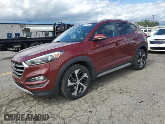 2018 Hyundai Tucson Sport with VIN KM8J3CAL4JU790317, listed as a Copart auction lot 58184115 with 81,208 mi miles and Salvage title. Bid and sale history available at DreamBid. Image 1.