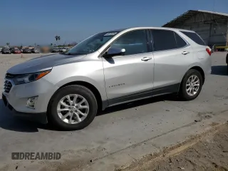 2018 Chevrolet Equinox LT with VIN 3GNAXJEV5JS594709, listed as a Copart auction lot 49075595 with 109,313 mi miles and Salvage Title. Bid and sale history available at carsss.com. Image 1.