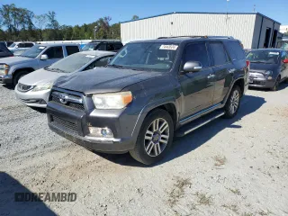 2011 Toyota 4Runner SR5 z VIN JTEZU5JR9B5030380, wystawiony jako Copart lot #74443524 z przebiegiem 294 770 mil mil oraz Szkoda całkowita • Salvage title. Historia ofert i sprzedaży dostępna na DreamBid. Obrazek 1.