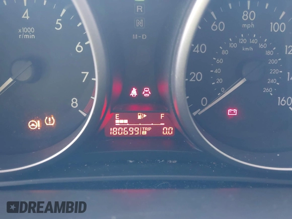 2010 Mazda 3 i SV with VIN JM1BL1SF2A1268051, listed as a IAAI auction lot 41619330 with 180,699 mi miles and . Bid and sale history available at DreamBid. Image 7.