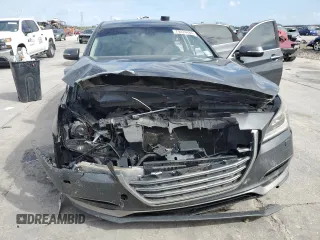 2018 Genesis G80 3.8L with VIN KMHGN4JEXJU223282, listed as a Copart auction lot 79224484 with 113,918 mi miles and Salvage Title. Bid and sale history available at DreamBid. Image 5.
