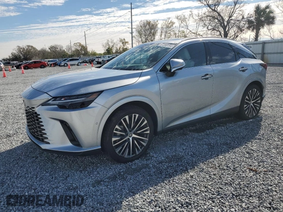 2024 Lexus RX with VIN 2T2BAMBA8RC029036, listed as a Copart auction lot 87268194 with 1,050 mi miles and Non Repairable. Bid and sale history available at carsss.com. Image 1.