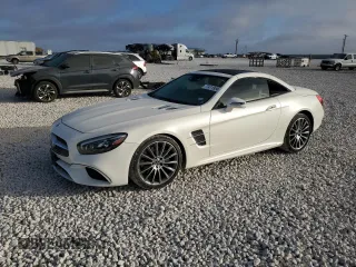 2018 Mercedes-Benz SL 450 z VIN WDDJK6GA9JF052537, wystawiony jako Copart lot #77471954 z przebiegiem 46 056 mil mil oraz Szkoda całkowita • Salvage title. Historia ofert i sprzedaży dostępna na DreamBid. Obrazek 1.