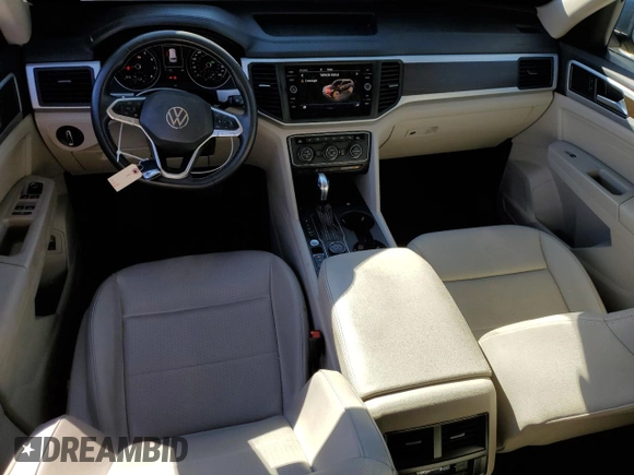 2021 Volkswagen Atlas SE z VIN 1V2LP2CA6MC553845, wystawiony jako Copart lot #42630145 z przebiegiem 87 628 mil mil oraz Szkody całkowita. Historia ofert i sprzedaży dostępna na DreamBid. Obrazek 8.