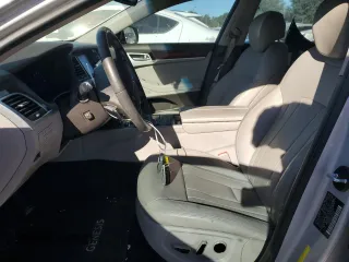 2018 Genesis G80 3.8L with VIN KMHGN4JE0JU237515, listed as a Copart auction lot 81123324 with 38,771 mi miles and Salvage Title. Bid and sale history available at carsss.com. Image 7.