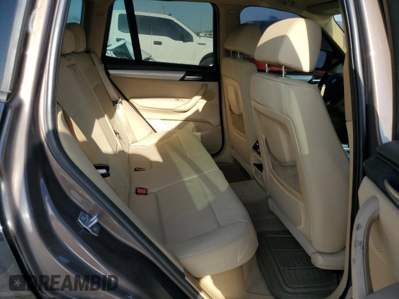 2014 BMW X3 xDrive28i with VIN 5UXWX9C57E0D24167, listed as a Copart auction lot 52796105 with Not Provided miles and Clean Title. Bid and sale history available at DreamBid. Image 10.