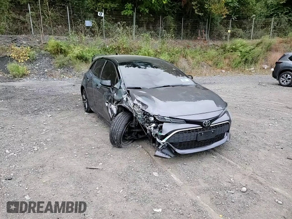 2021 Toyota Corolla Hatchback XSE with VIN JTNC4MBE9M3105640, listed as a Copart auction lot 72458064 with 92,465 mi miles and Salvage Title. Bid and sale history available at carsss.com. Image 13.