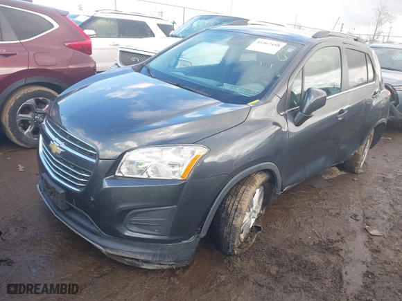 2016 Chevrolet Trax LT with VIN 3GNCJLSB4GL170764, listed as a IAAI auction lot 41467458 with 66,410 mi miles. Bid and sale history available at carsss.com. Image 17.