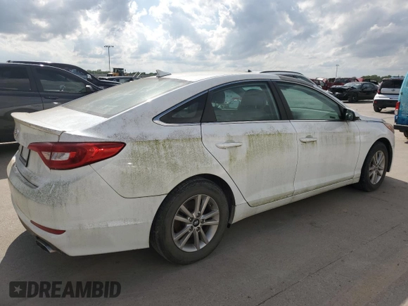 2017 Hyundai Sonata 2.4L with VIN 5NPE24AF0HH526606, listed as a Copart auction lot 54094545 with 134,482 mi miles and Clean Title. Bid and sale history available at DreamBid. Image 3.
