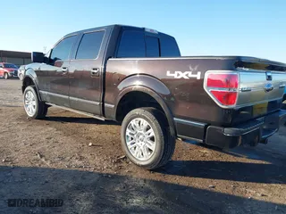2013 Ford F-150 XLT with VIN 1FTFW1E63DFA15848, listed as a IAAI auction lot 41400070 with 233,407 mi miles. Bid and sale history available at carsss.com. Image 3.