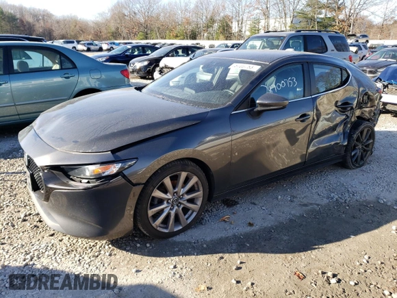 2019 Mazda 3 with VIN JM1BPBJM4K1132368, listed as a Copart auction lot 78700753 with 54,170 mi miles and Salvage title. Bid and sale history available at DreamBid. Image 1.