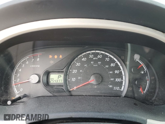 2013 Toyota Sienna LE AAS with VIN 5TDKK3DCXDS280134, listed as a Copart auction lot 50694905 with 254,377 mi miles and Salvage Title. Bid and sale history available at DreamBid. Image 9.