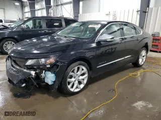 2018 Chevrolet Impala Premier with VIN 2G1125S3XJ9137398, listed as a Copart auction lot 51589725 with 223,793 mi miles and Salvage Title. Bid and sale history available at carsss.com. Image 1.