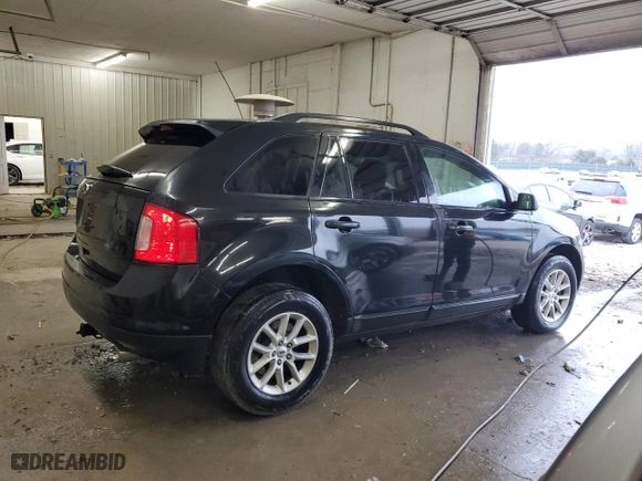 2013 Ford Edge SE with VIN 2FMDK3GC7DBE36390, listed as a Copart auction lot 43848715 with 121,402 mi miles and Salvage Title. Bid and sale history available at carsss.com. Image 3.