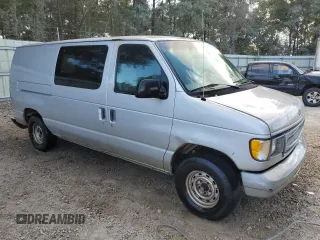 1998 Ford Econoline Cargo with VIN 1FTRE1427WHB30622, listed as a Copart auction lot 78588974 with 148,165 mi miles and Salvage Title. Bid and sale history available at DreamBid. Image 4.