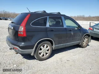 2008 Honda CR-V EX-L with VIN JHLRE38748C043104, listed as a Copart auction lot 47454985 with 256,612 mi miles and Salvage Title. Bid and sale history available at carsss.com. Image 3.