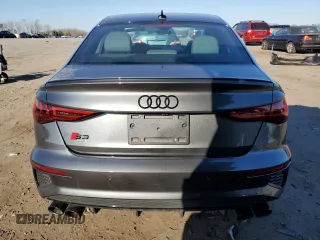 2023 Audi S3 Prestige z VIN WAUJ3DGY1PA063334, wystawiony jako Copart lot #41694744 z przebiegiem 6 019 mil mil oraz . Historia ofert i sprzedaży dostępna na DreamBid. Obrazek 6.