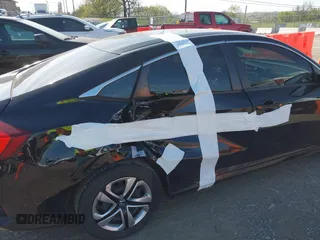 2018 Honda Civic LX with VIN 2HGFC2F52JH561461, listed as a IAAI auction lot 42030164 with 125,875 mi miles. Bid and sale history available at carsss.com. Image 6.