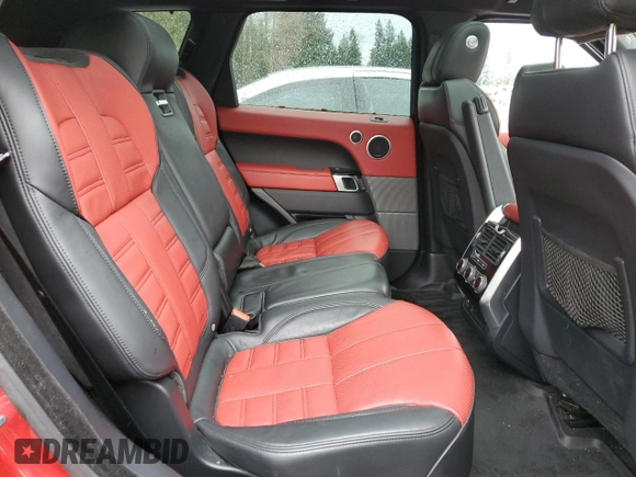 2016 Land Rover Range Rover Sport Autobiography с VIN SALWV2EF4GA582699, выставлен на аукционе Copart как лот 40362284 с пробегом 68 481 миль миль и Списание • Salvage title. История ставок и продаж доступна на DreamBid. Изображение 11.