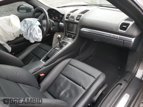 2014 Porsche Cayman with VIN WP0AA2A81EK170848, listed as a Copart auction lot 54178125 with 42,979 mi miles and Salvage Title. Bid and sale history available at DreamBid. Image 15.