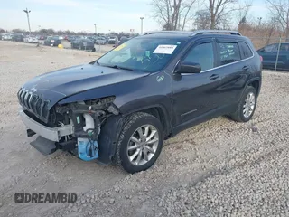 2017 Jeep Cherokee Limited with VIN 1C4PJMDBXHW582616, listed as a IAAI auction lot 41063889 with 125,839 mi miles and . Bid and sale history available at DreamBid. Image 22.