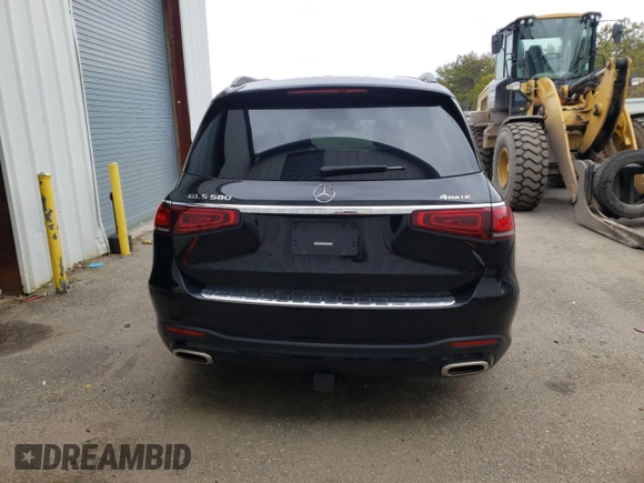 2020 Mercedes-Benz GLS with VIN 4JGFF8GE6LA215207, listed as a Copart auction lot 36638943 with 23,222 mi miles. Bid and sale history available at carsss.com. Image 6.