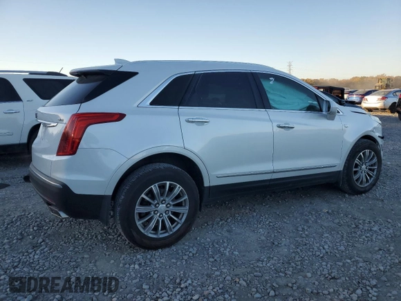 2017 Cadillac XT5 Luxury FWD with VIN 1GYKNBRS0HZ196145, listed as a Copart auction lot 83430344 with 143,012 mi miles and Salvage title. Bid and sale history available at DreamBid. Image 3.