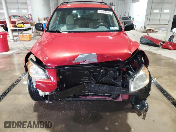 2010 Toyota RAV4 with VIN JTMBF4DV4A5028246, listed as a Copart auction lot 44964765 with 180,179 mi miles and Salvage Title. Bid and sale history available at carsss.com. Image 5.