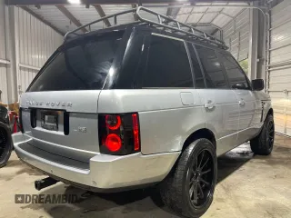 2011 Land Rover Range Rover HSE Lux with VIN SALMF1D42BA355759, listed as a Copart auction lot 52832745 with 77,618 mi miles and Salvage Title. Bid and sale history available at DreamBid. Image 4.