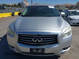 2013 Infiniti JX35 z VIN 5N1AL0MM3DC333754, wystawiony jako IAAI lot #42488277 z przebiegiem 204 553 mil mil oraz . Historia ofert i sprzedaży dostępna na DreamBid. Obrazek 6.