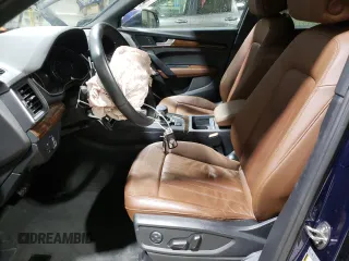 2020 Audi Q5 Premium with VIN WA1ANAFY8L2115490, listed as a Copart auction lot 87094424 with 49,528 mi miles and Salvage Title. Bid and sale history available at carsss.com. Image 7.