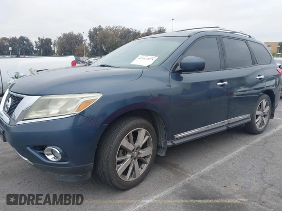 2013 Nissan Pathfinder SL с VIN 5N1AR2MM9DC665451, выставлен на аукционе IAAI как лот 42162875 с пробегом Не указан миль и . История ставок и продаж доступна на DreamBid. Изображение 2.