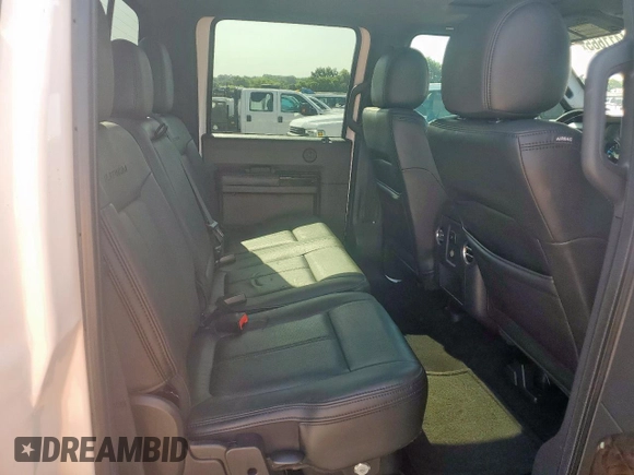 2016 Ford F-350 Platinum with VIN 1FT8W3BT8GEB92274, listed as a Copart auction lot 64411665 with 57,812 mi miles and Salvage title. Bid and sale history available at DreamBid. Image 10.