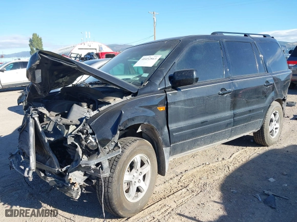 2008 Honda Pilot SE with VIN 5FNYF18398B049751, listed as a IAAI auction lot 40452863 with 1 mi miles. Bid and sale history available at carsss.com. Image 17.