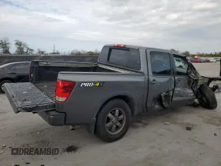 2015 Nissan Titan SV with VIN 1N6BA0ECXFN503651, listed as a Copart auction lot 88101695 with 120,649 mi miles and Salvage title. Bid and sale history available at DreamBid. Image 3.