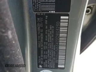 2002 BMW 7 Series 745Li with VIN WBAGN63422DR03230, listed as a Copart auction lot 47386325 with 187,235 mi miles and Salvage Title. Bid and sale history available at carsss.com. Image 12.