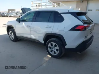 2024 Toyota RAV4 LE with VIN 2T3G1RFV8RC410803, listed as a IAAI auction lot 41897107 with 77,555 mi miles. Bid and sale history available at carsss.com. Image 2.