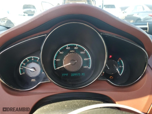 2008 Chevrolet Malibu LTZ with VIN 1G1ZK577584197195, listed as a Copart auction lot 46877765 with 229,970 mi miles and Salvage Title. Bid and sale history available at carsss.com. Image 9.