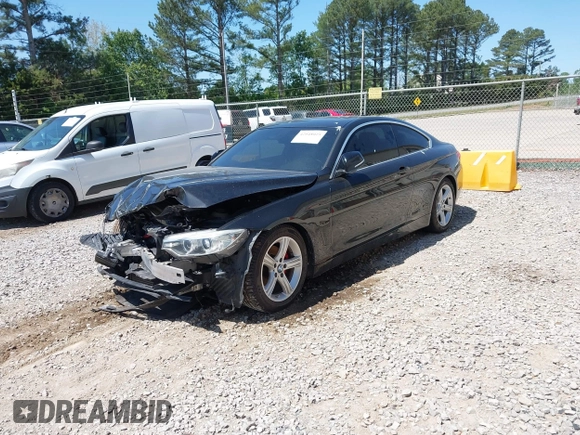 2016 BMW 4 Series 428i with VIN WBA3N7C55GK227677, listed as a IAAI auction lot 42048025 with 82,078 mi miles and . Bid and sale history available at carsss.com. Image 2.