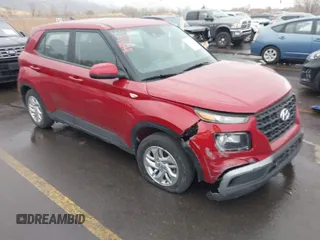 2022 Hyundai Venue SE with VIN KMHRB8A39NU198114, listed as a IAAI auction lot 41538049 with 39,523 mi miles and . Bid and sale history available at DreamBid. Image 1.