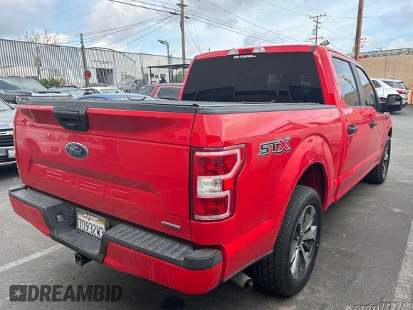 2019 Ford F-150 XL with VIN 1FTEW1C48KKF26800, listed as a IAAI auction lot 42128516 with 105,188 mi miles and . Bid and sale history available at carsss.com. Image 1.