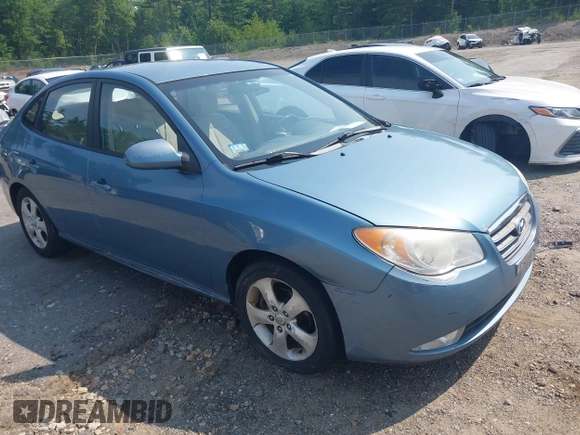 2007 Hyundai Elantra GLS with VIN KMHDU46D77U267058, listed as a IAAI auction lot 42636361 with 134,737 mi miles and . Bid and sale history available at DreamBid. Image 1.