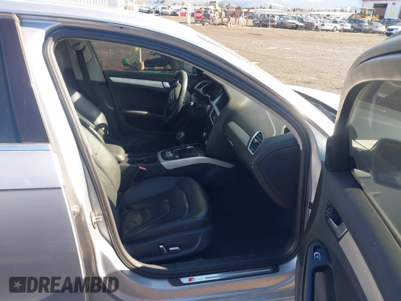 2015 Audi A4 Premium with VIN WAUBFAFL6FN036248, listed as a IAAI auction lot 41652916 with 119,154 mi miles. Bid and sale history available at carsss.com. Image 5.