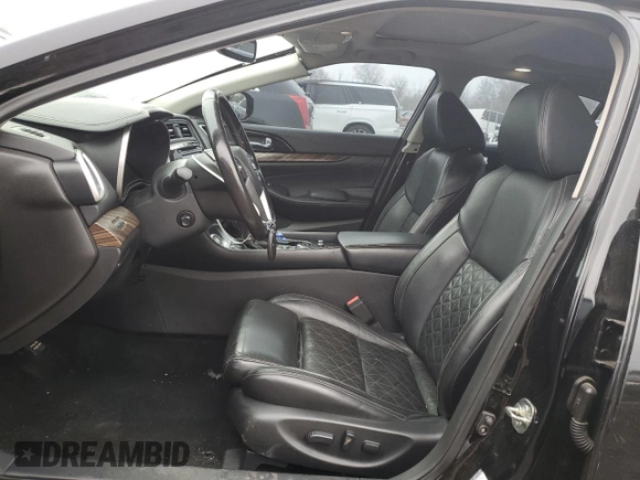 2016 Nissan Maxima SL with VIN 1N4AA6AP3GC436677, listed as a Copart auction lot 49880185 with 128,748 mi miles and Salvage Title. Bid and sale history available at DreamBid. Image 7.