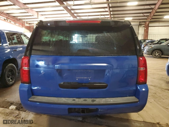 2018 Chevrolet Tahoe Commercial with VIN 1GNSKDEC5JR311618, listed as a Copart auction lot 44214555 with 125,973 mi miles and Clean Title. Bid and sale history available at carsss.com. Image 6.