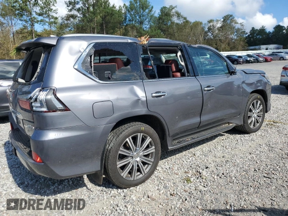 2017 Lexus LX with VIN JTJHY7AX6H4241921, listed as a Copart auction lot 74175464 with 118,079 mi miles and Salvage Title. Bid and sale history available at carsss.com. Image 3.