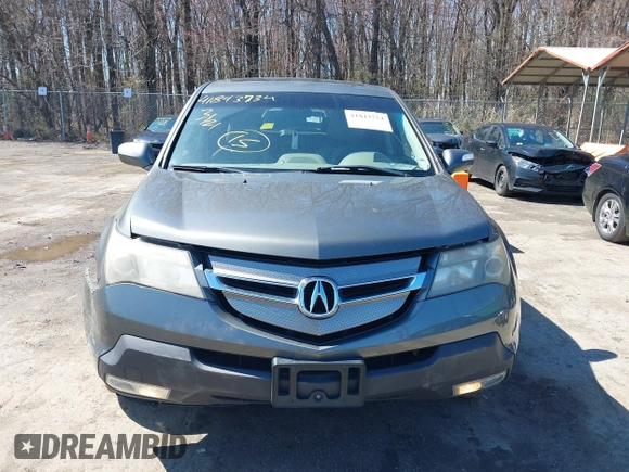 2007 Acura MDX Tech Pkg with VIN 2HNYD28307H506848, listed as a IAAI auction lot 41843734 with 149,333 mi miles. Bid and sale history available at carsss.com. Image 12.