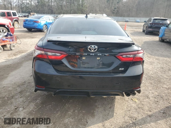 2023 Toyota Camry SE with VIN 4T1G11AK2PU735630, listed as a Copart auction lot 47280475 with 61,180 mi miles and Salvage Title. Bid and sale history available at DreamBid. Image 6.
